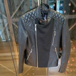 G x. G Biker Faux Leather Jacket